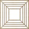 Ekena Millwork Raven Wood Fretwork Pierced Ceiling Medallion, Birch, 28"OD x 10 1/4"ID x 1/4"T CMWP28X28X0250RABI - alternate 5